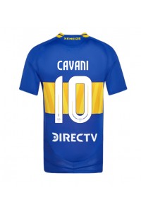 Boca Juniors Edinson Cavani #10 Jalkapallovaatteet Kotipaita 2024-25 Lyhythihainen